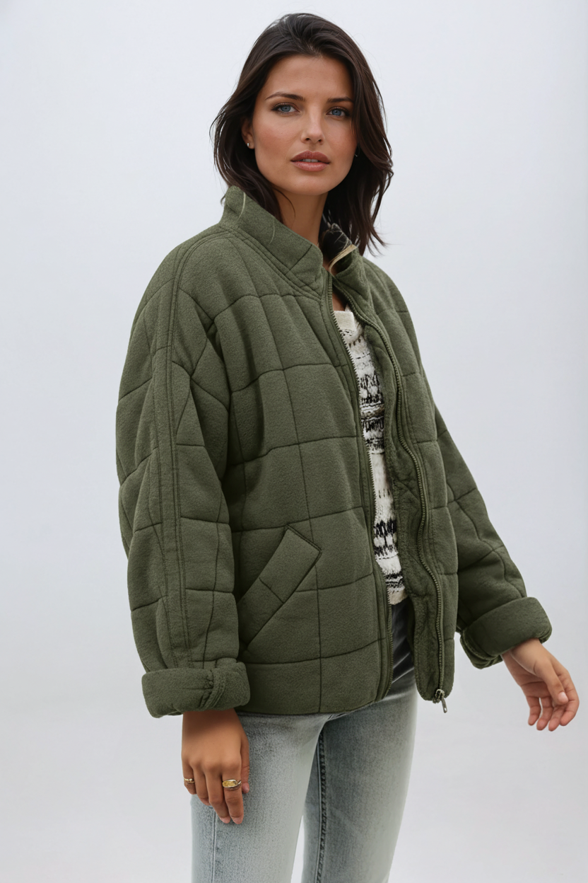 Oversized Quilted Jacket | LouLou Couture