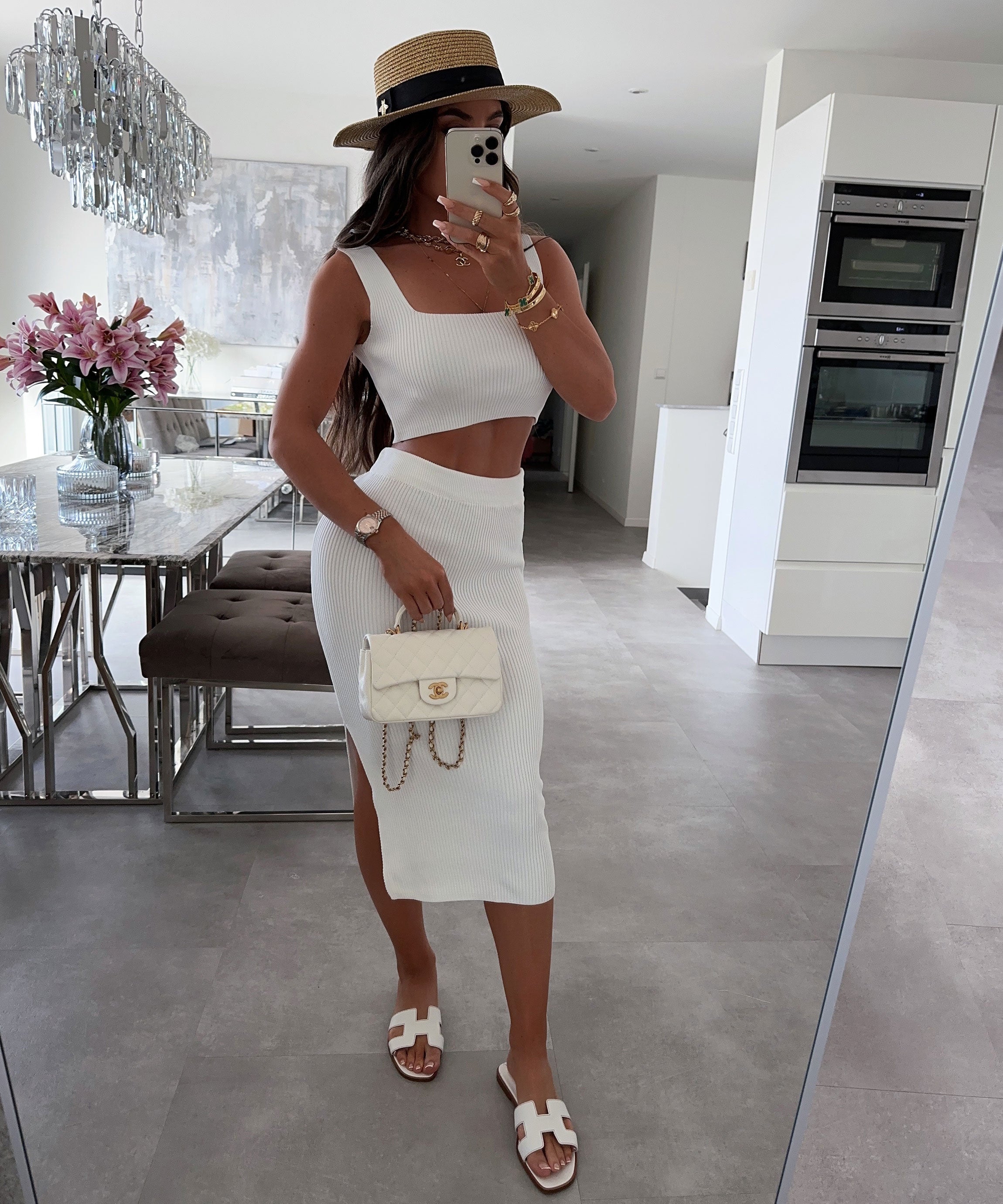 White Maxi Set | LouLou Couture