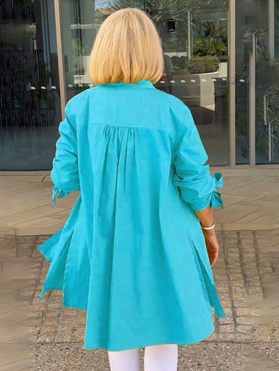Classy Long Shirt Jacket | LouLou Couture