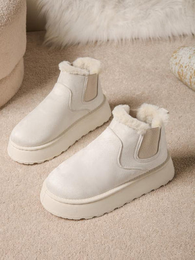 High-Top Warm Thick Sole Snow Boots for Women | LouLou Couture