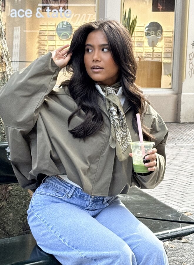 Kaki Bomberjack | LouLou Couture