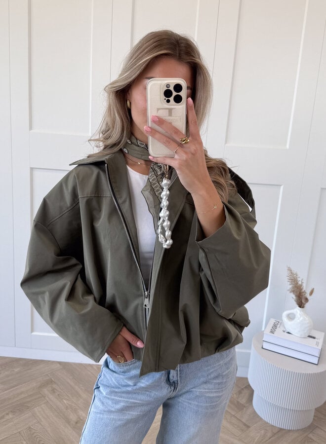 Kaki Bomberjack | LouLou Couture