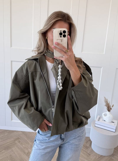 Kaki Bomberjack | LouLou Couture