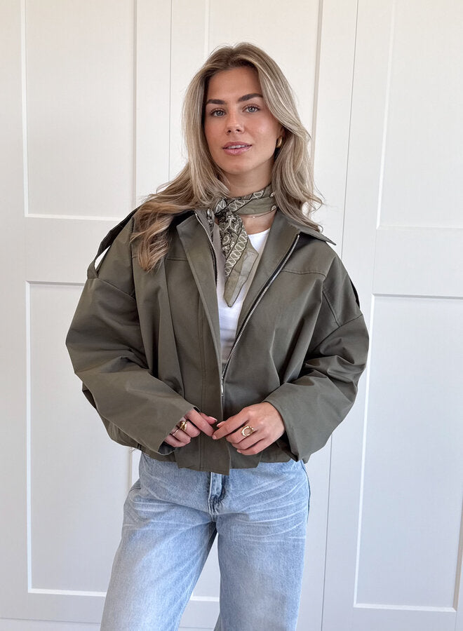 Kaki Bomberjack | LouLou Couture