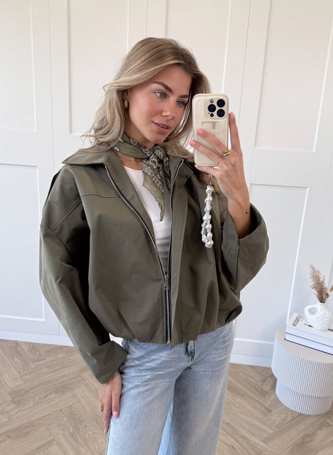 Kaki Bomberjack | LouLou Couture