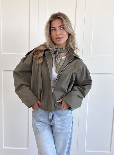 Kaki Bomberjack | LouLou Couture