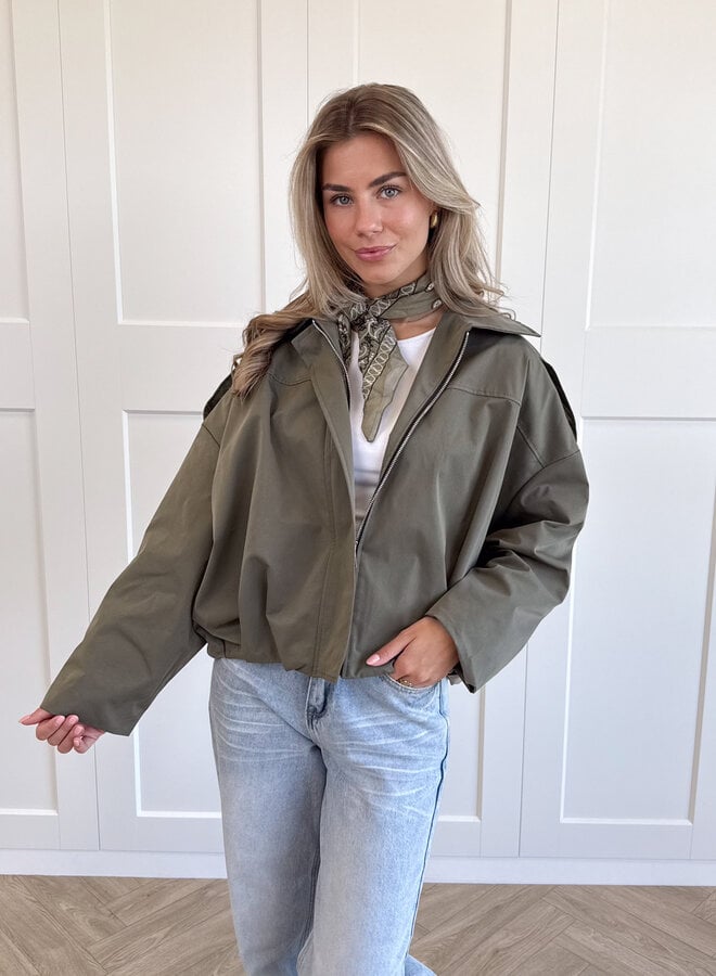 Kaki Bomberjack | LouLou Couture