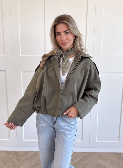 Kaki Bomberjack | LouLou Couture