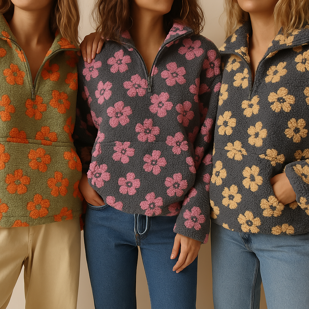 Daisy Bloom Fleece | LouLou Couture