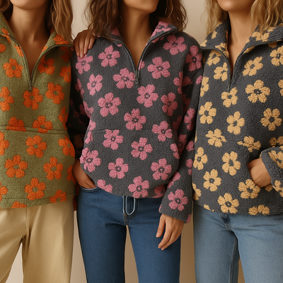 Daisy Bloom Fleece | LouLou Couture