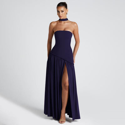 Elegant Sleeveless Bodycon Maxi Party Dress | LouLou Couture