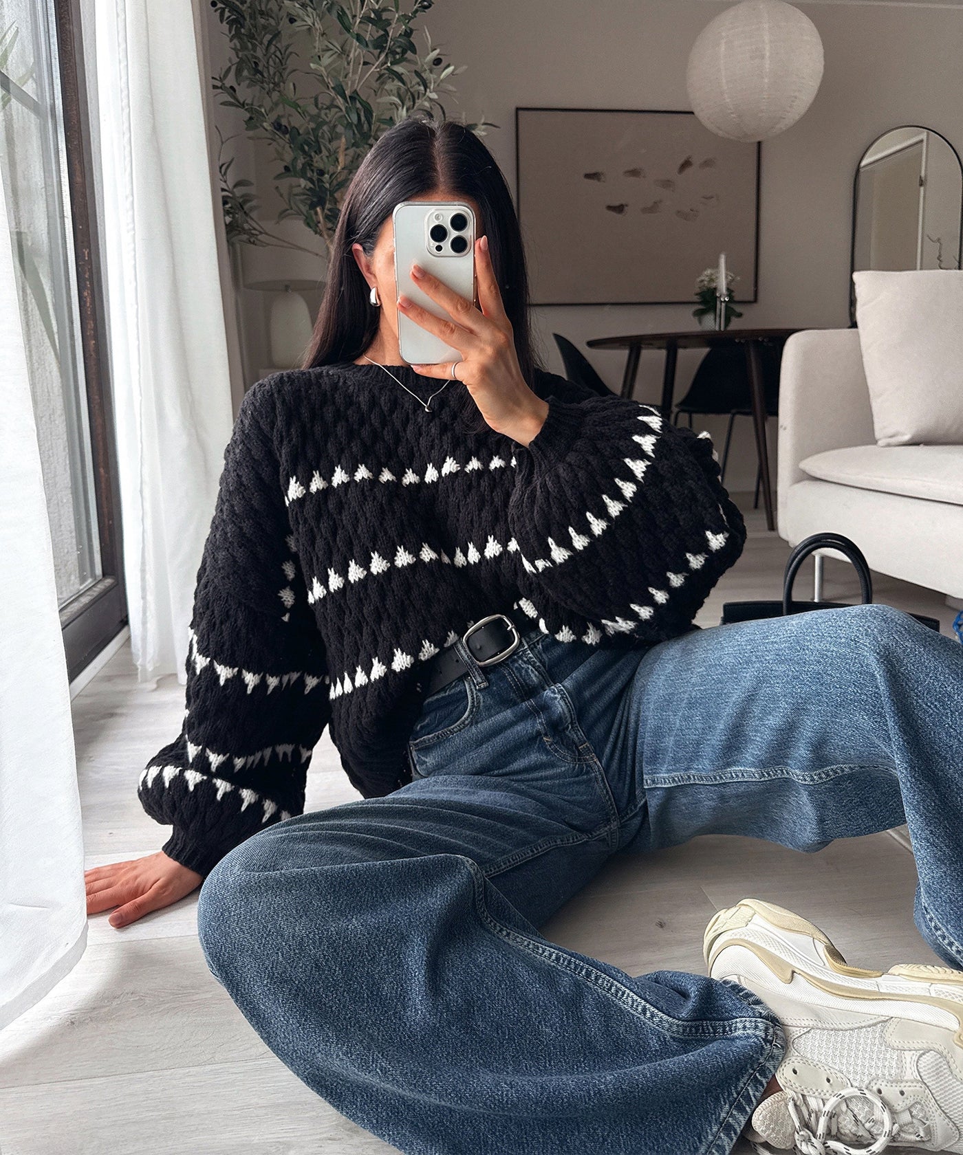 Black Jet Pullover | LouLou Couture