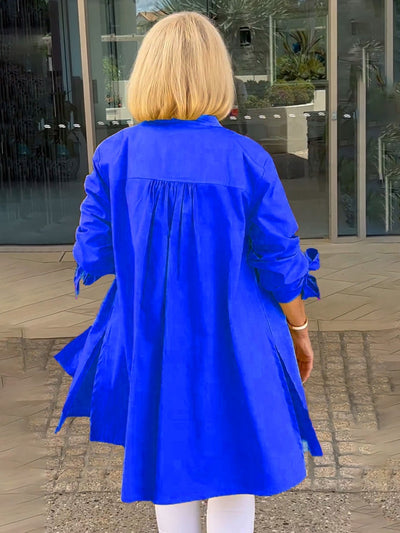 Classy Long Shirt Jacket | LouLou Couture