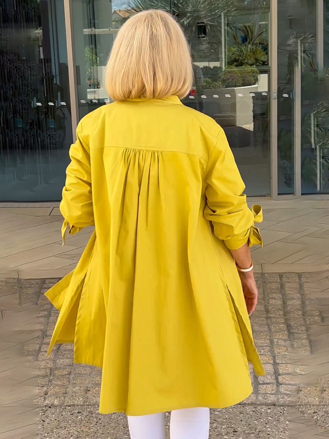 Classy Long Shirt Jacket | LouLou Couture