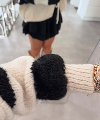 Bold Stripe Cardigan | LouLou Couture