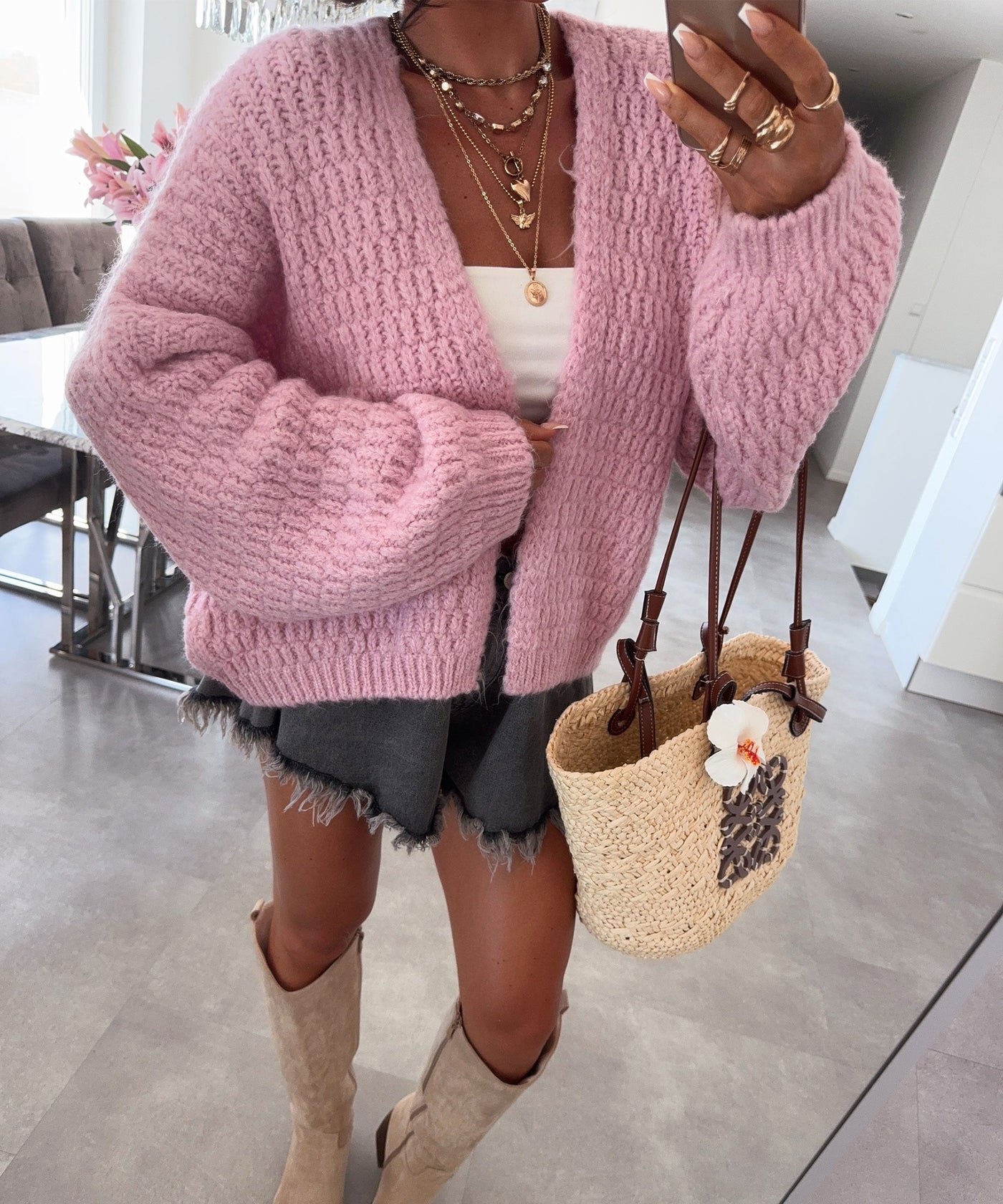 Coral Cardigan | LouLou Couture