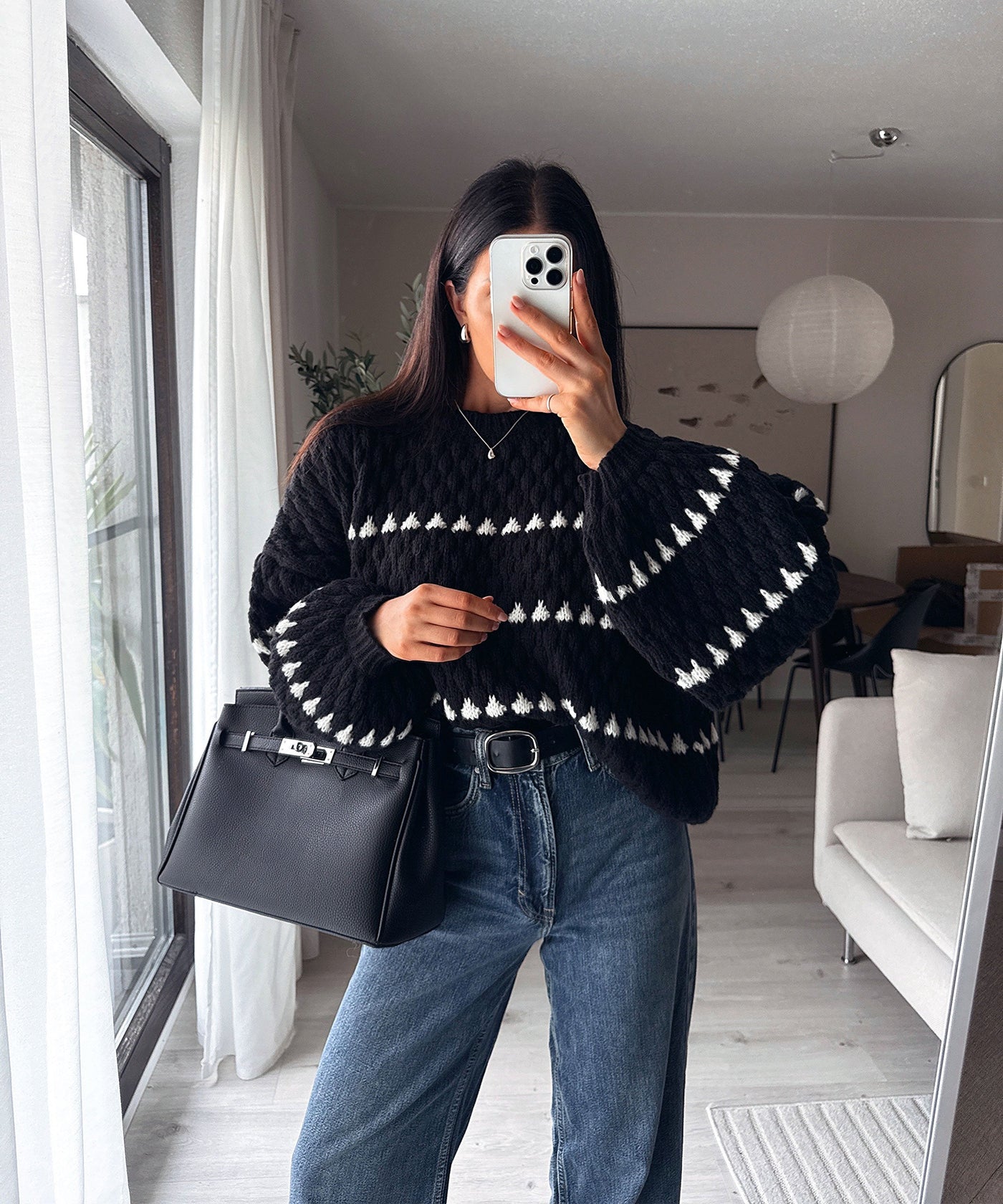 Black Jet Pullover | LouLou Couture