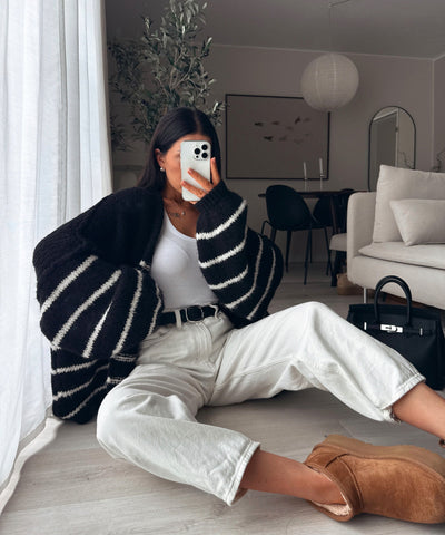 Pinstripe Cardigan | LouLou Couture
