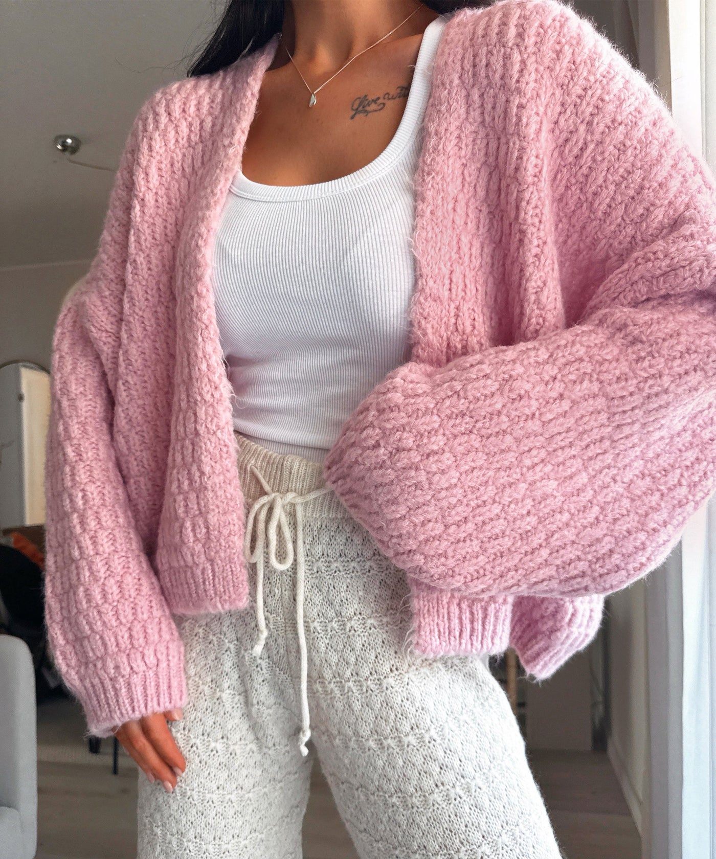 Strickhose Lilya Uni Beige