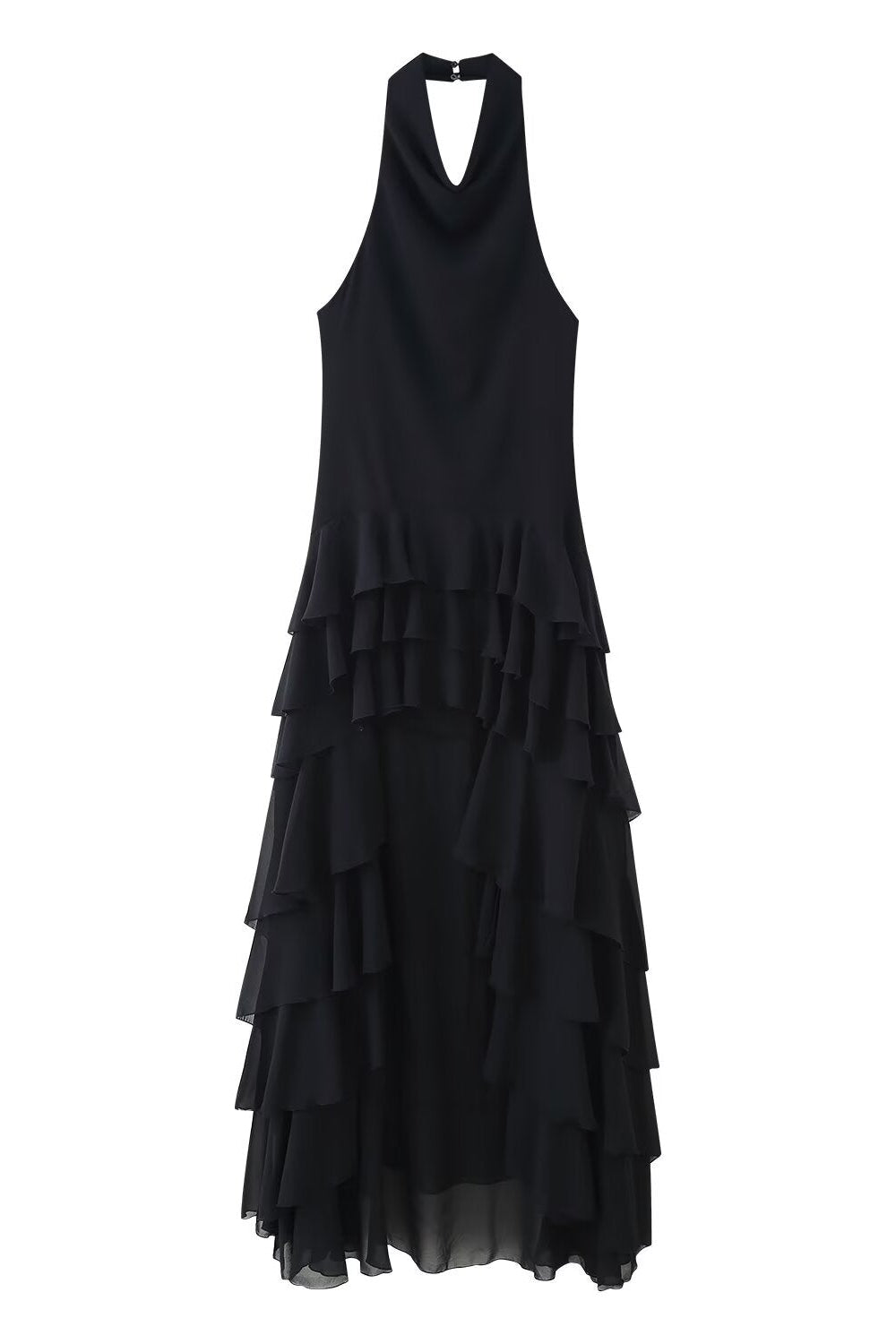 Celeste Ruffle Maxi Dress | LouLou Couture