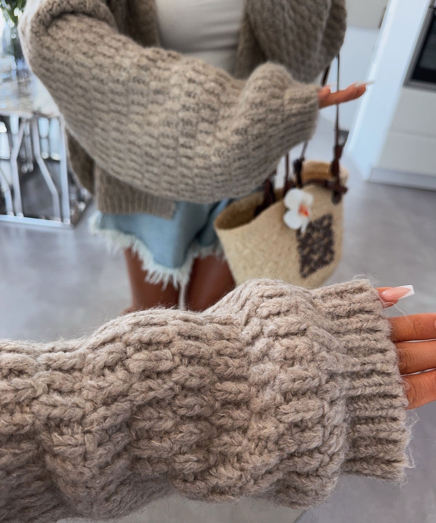 Graphite Cardigan | LouLou Couture
