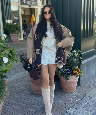 Oversize Jacke Joana Camel