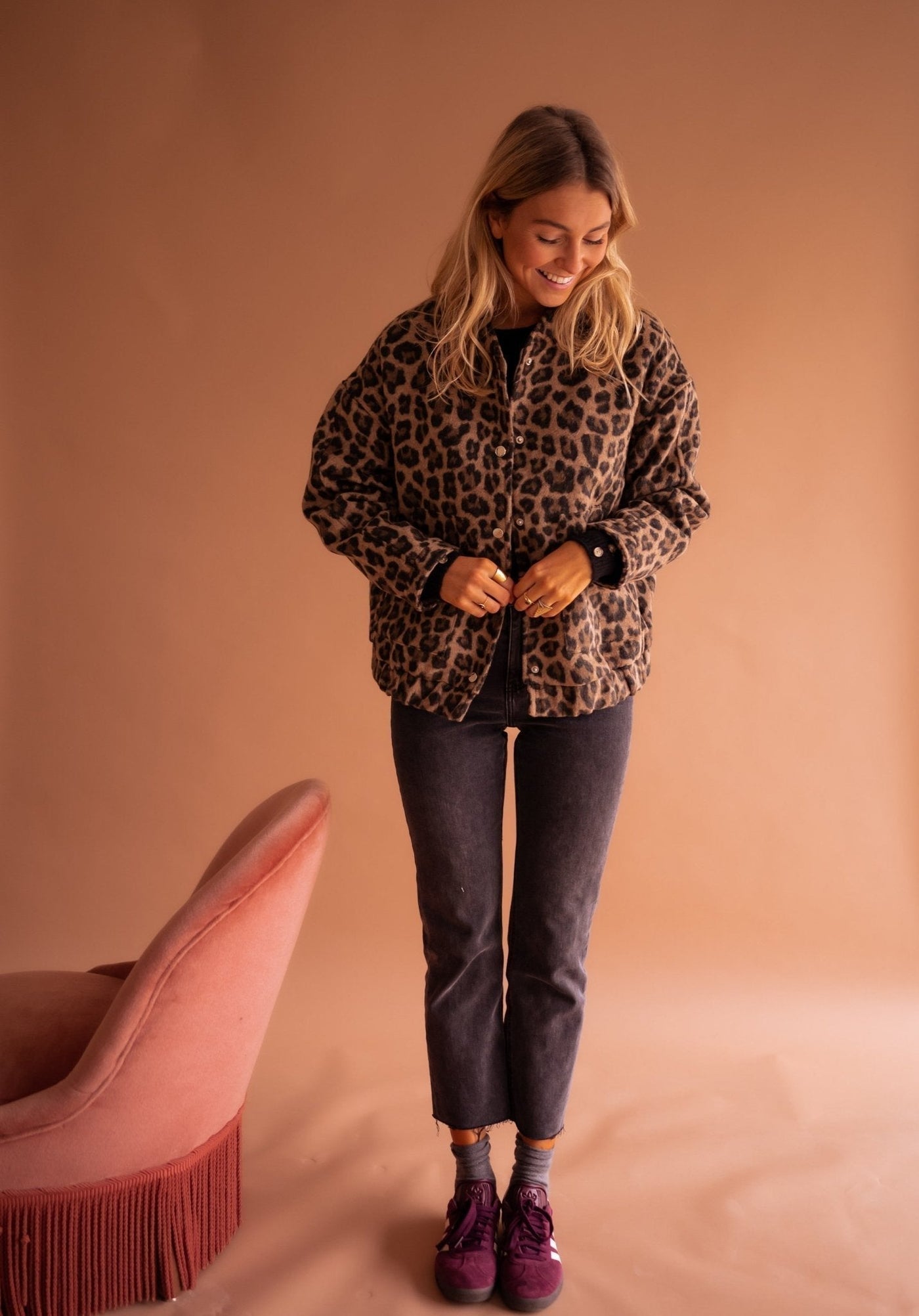 Charlene Leopard Jacket | LouLou Couture