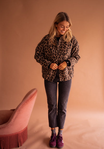 Charlene Leopard Jacket | LouLou Couture