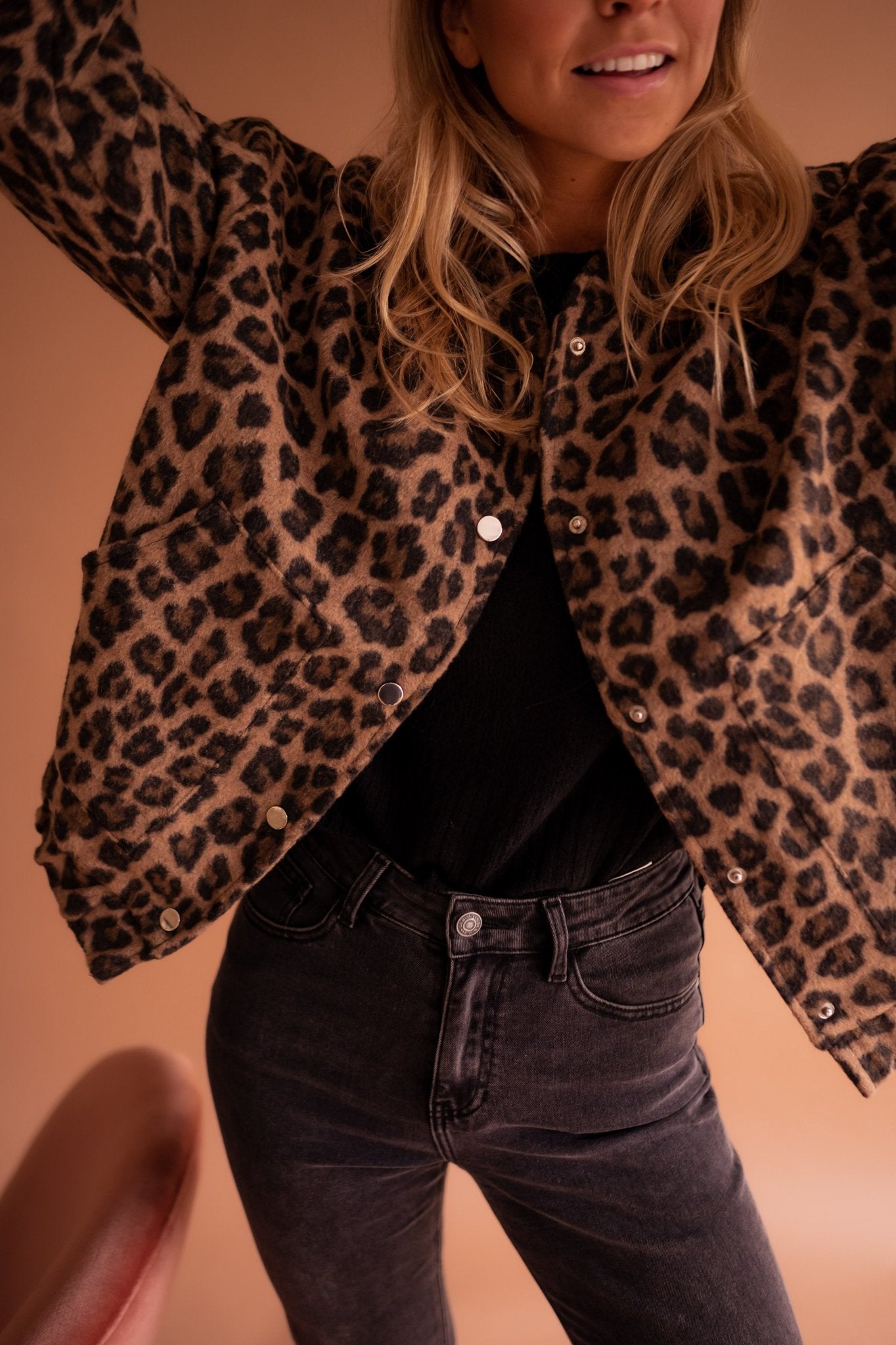 Charlene Leopard Jacket | LouLou Couture