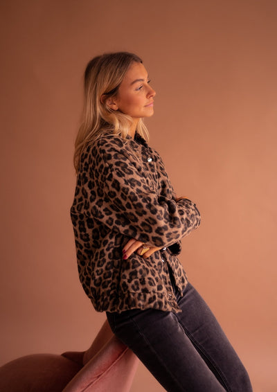 Charlene Leopard Jacket | LouLou Couture