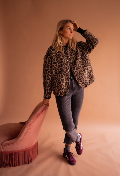 Charlene Leopard Jacket | LouLou Couture