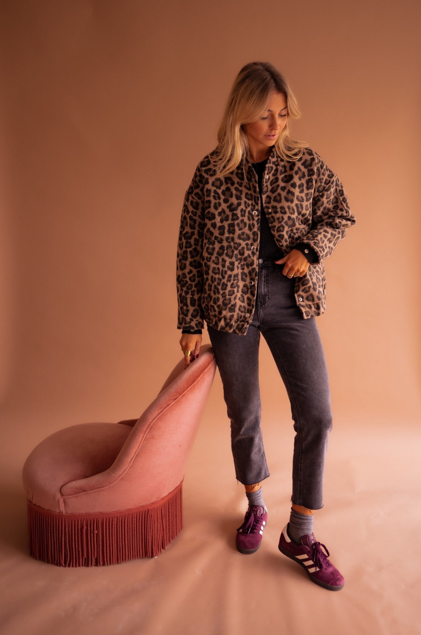 Charlene Leopard Jacket | LouLou Couture