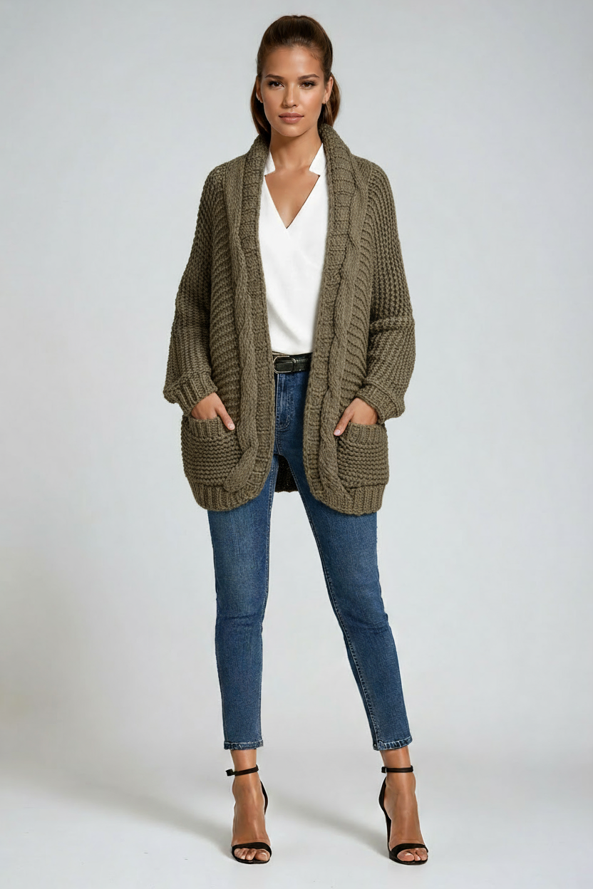 Women's Long Sleeve Cardigan | LouLou Couture