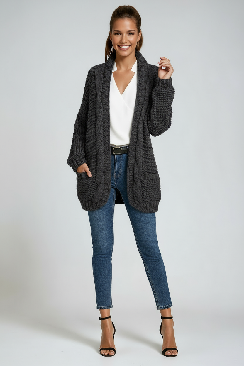 Women's Long Sleeve Cardigan | LouLou Couture