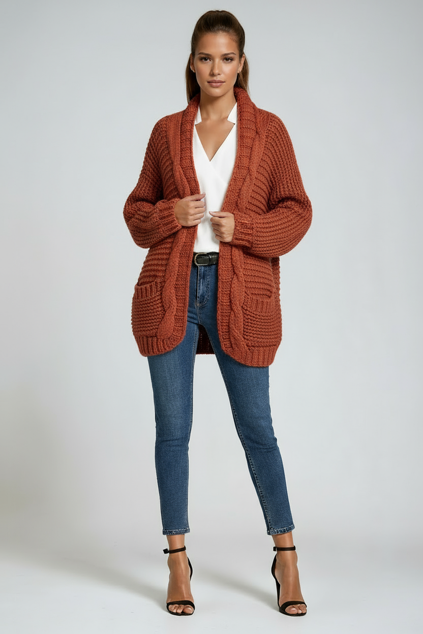 Women's Long Sleeve Cardigan | LouLou Couture