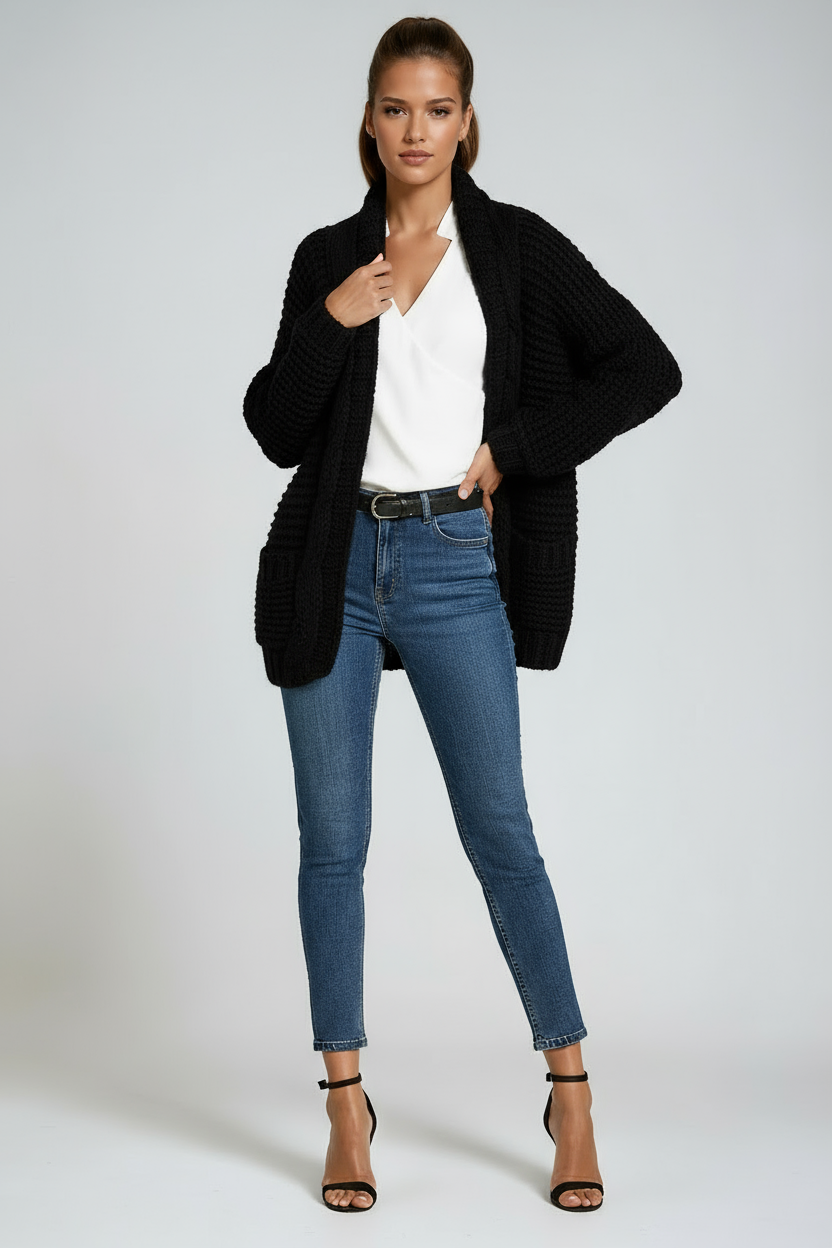 Women's Long Sleeve Cardigan | LouLou Couture