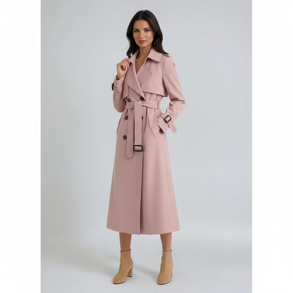 Long Trench Coat for Women | LouLou Couture