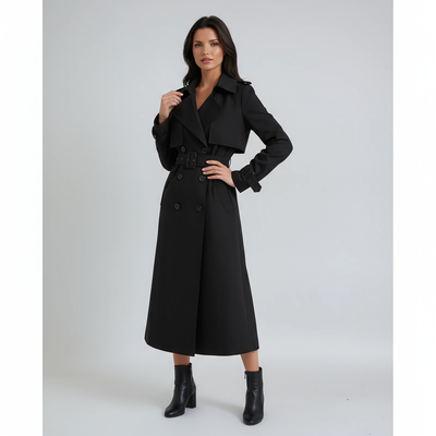 Long Trench Coat for Women | LouLou Couture