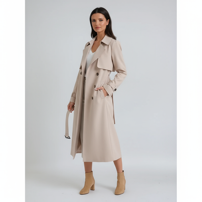 Long Trench Coat for Women | LouLou Couture