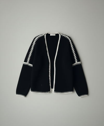 The Contrast Cardigan | LouLou Couture