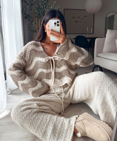 Strickhose Lilya Uni Beige
