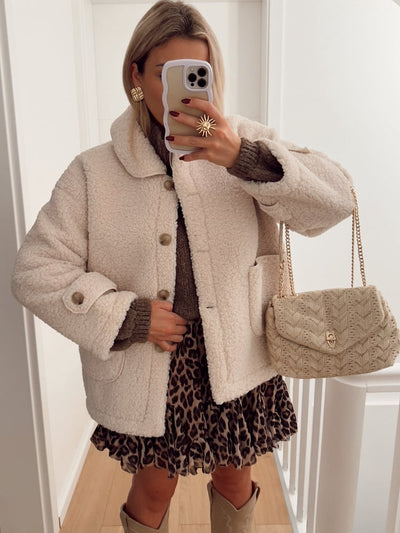 Beige Roside Jacket | LouLou Couture