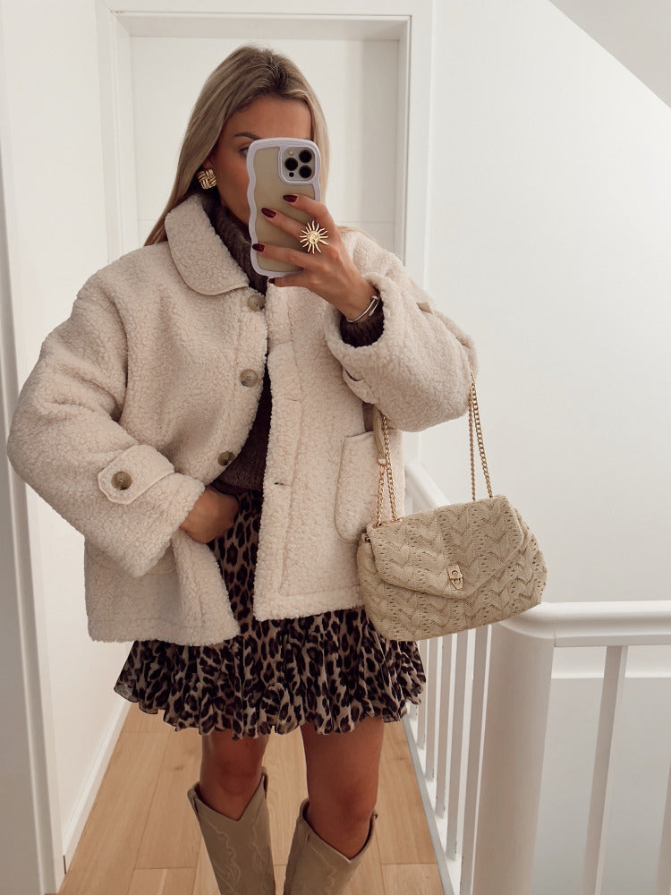 Beige Roside Jacket | LouLou Couture