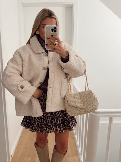 Beige Roside Jacket | LouLou Couture