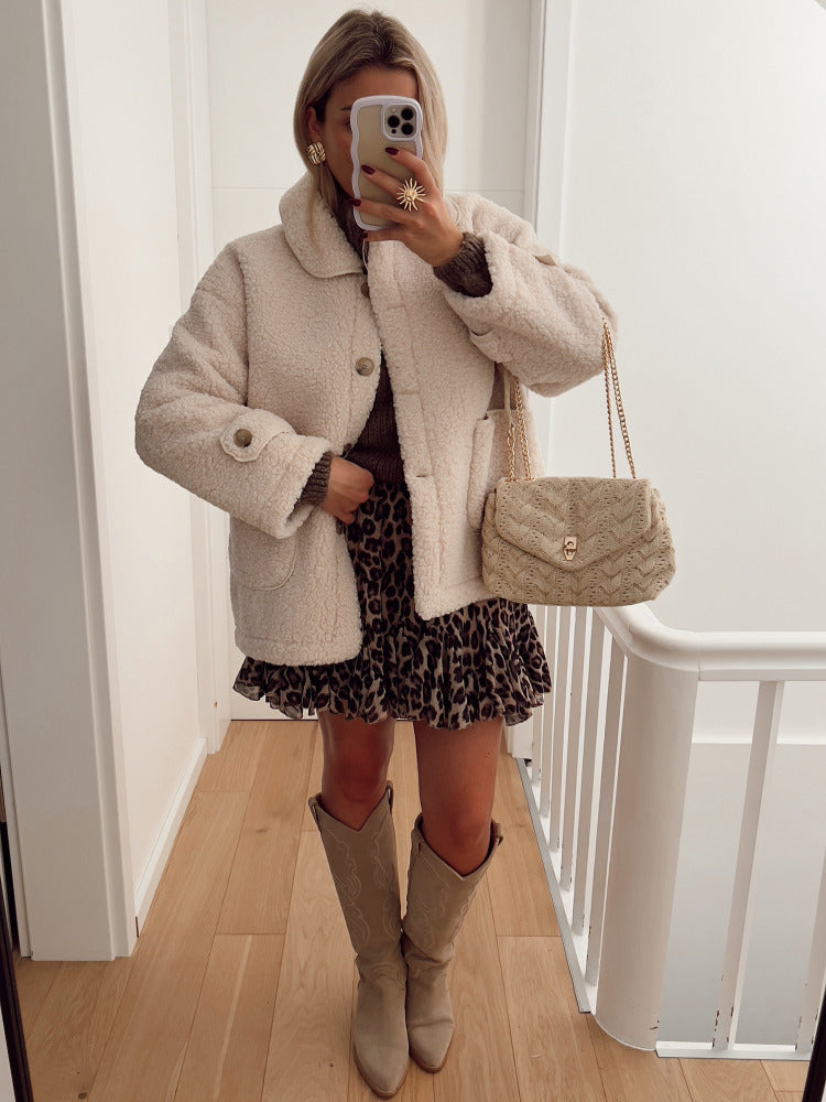 Beige Roside Jacket | LouLou Couture