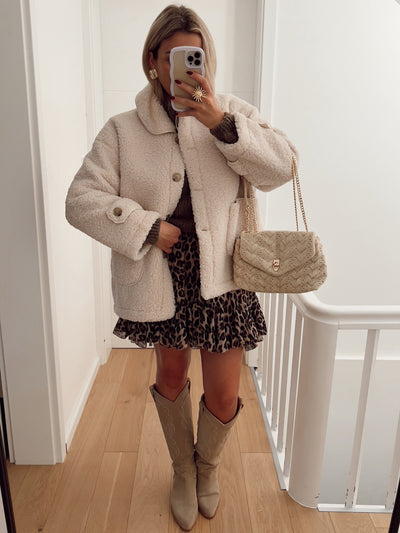 Beige Roside Jacket | LouLou Couture