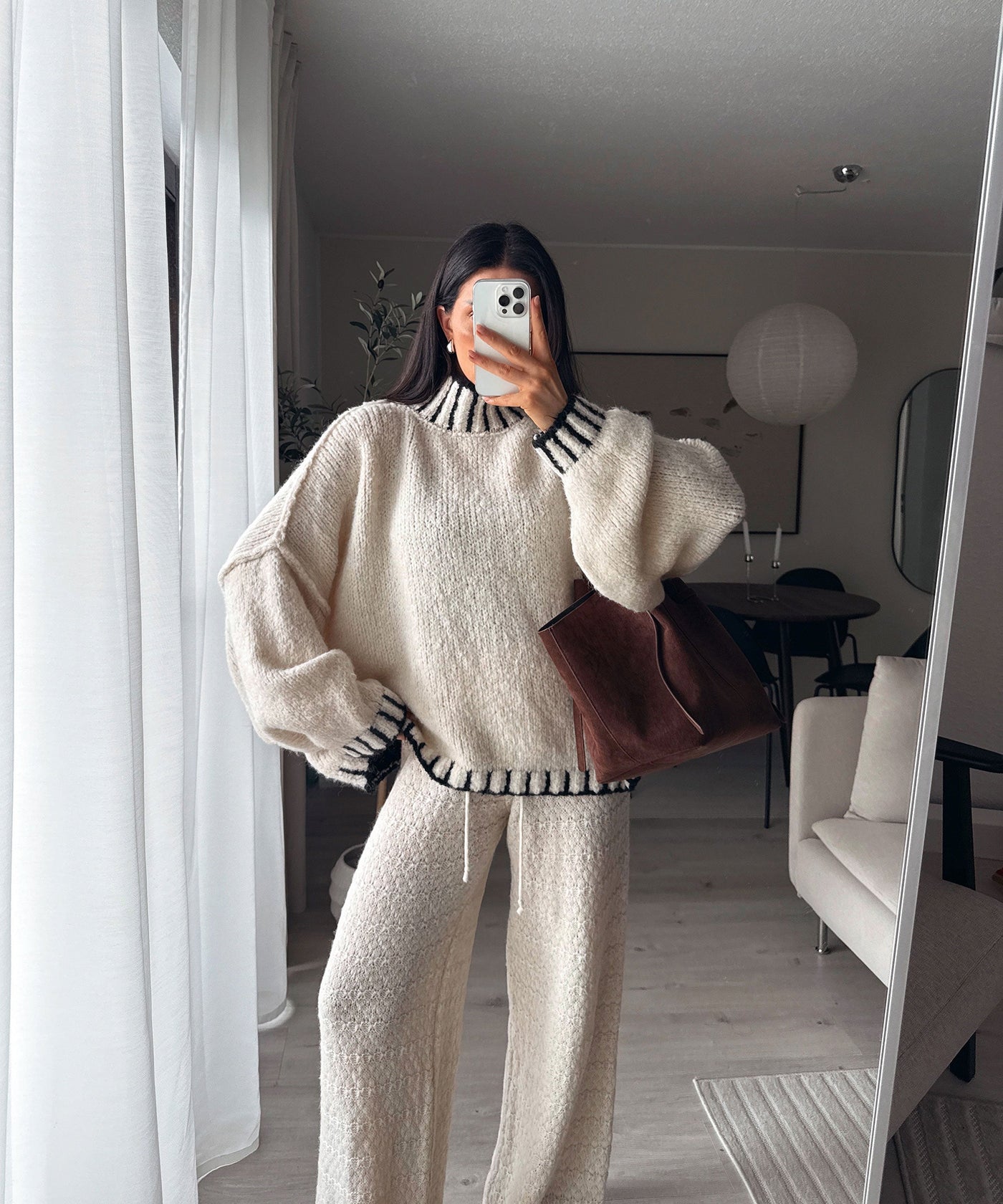 Strickhose Lilya Uni Beige
