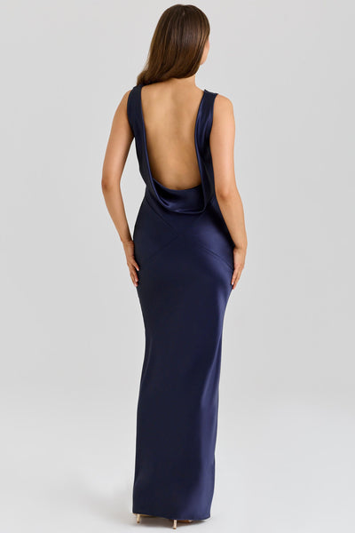Felicia Open-back Maxi Dress | LouLou Couture