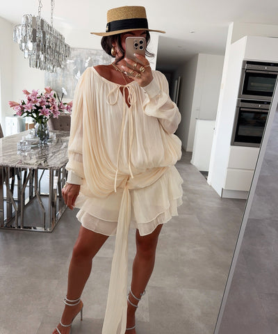 Ivory Lace Dress | LouLou Couture