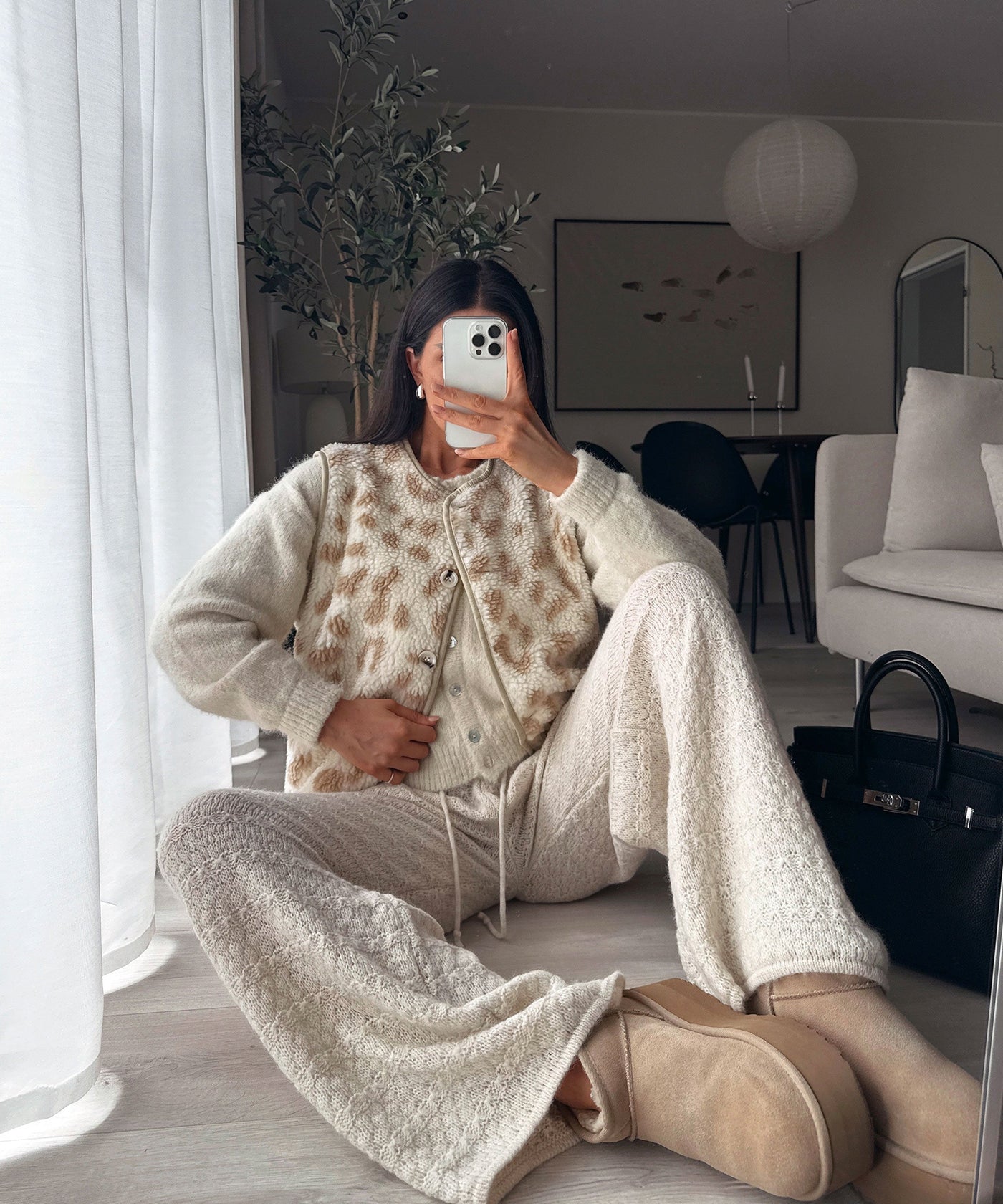 Strickhose Lilya Uni Beige